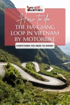 Ha Giang Loop Vietnam Itinerary Pinterest Image