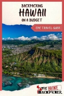 Backpacking Hawaii Travel Guide Pinterest Image