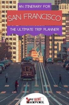 San Francisco Itinerary Pinterest Image
