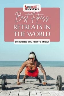 Best Fitness Retreats In The World Pinterest Image