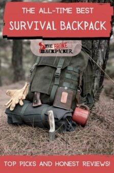 Best Survival Backpack Pinterest Image
