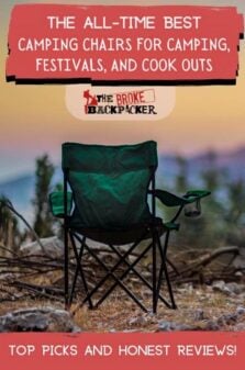 Best Camping Chairs Pinterest Image