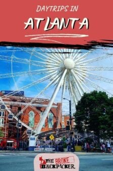 Day Trips in Atlanta Pinterest Image