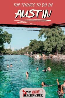 Things to Do in Austin Pinterest Image