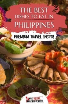 Best Dishes To Eat in the Philippines Pinterest Image