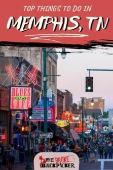 Things to Do in Memphis Pinterest Image