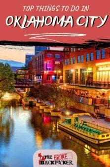 Things to Do in Oklahoma City Pinterest Image