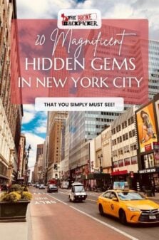 NYC's Hidden Gems Pinterest Image