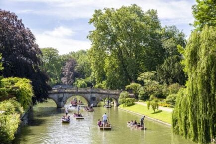 Try punting on the River Cam