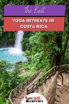 Best Yoga Retreats in Costa Rica Pinterest Image
