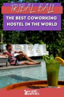 Tirbal Hostel Bali Coworking Hostel in the World Pinterest Image