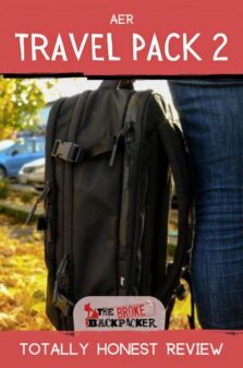 Aer Travel Pack 2 Review Pinterest Image