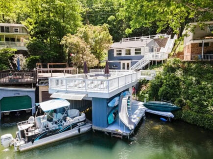 Lakefront Cabin w/ Waterslide