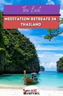 Best Meditation Retreats in Thailand Pinterest Image