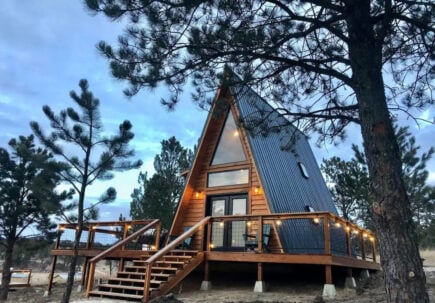 Modern A-Frame near Custer State Park