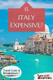 Is Italy Expensive Pinterest Image