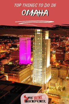 Things to do in Omaha Pinterest Image