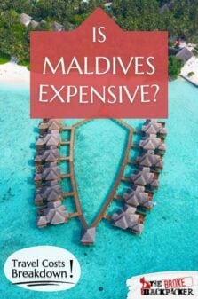 Is Maldives Expensive Pinterest Image