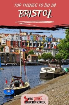 Things to do in Bristol Pinterest Image