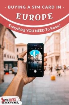 Sim Card for Europe Pinterest Image