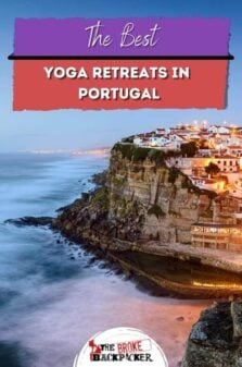 Best Yoga Retreats in Portugal Pinterest Image