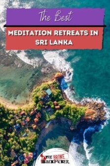 Best Meditation Retreats in Sri Lanka Pinterest Image