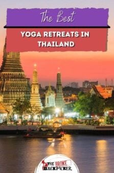 Best Yoga Retreats in Thailand Pinterest Image