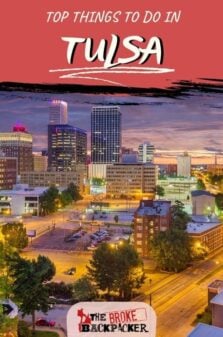 Things to do in Tulsa Pinterest Image
