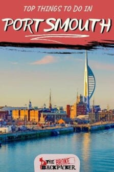 Things to do in Portsmouth Pinterest Image