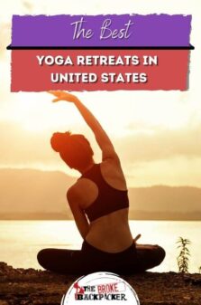 Best Yoga Retreats in United States Pinterest Image