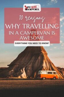 10 Reasons Why Traveling in a Campervan is AWESOME Pinterest Image
