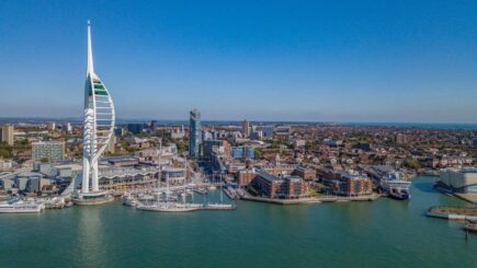 Walk the SkyWalk of Spinnaker Tower