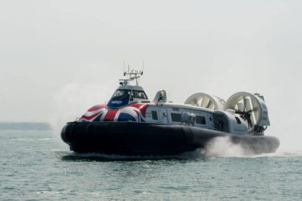 Take a Hovercraft Flight to the Isle of Wight