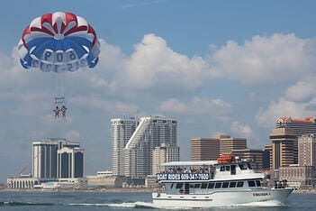 Go Parasailing Off the Coast