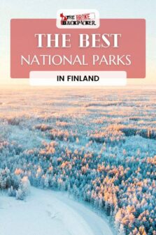 National Parks in the Finland Pinterest Image