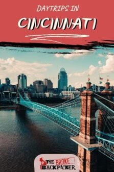 Day trips in Cincinnati Pinterest Image