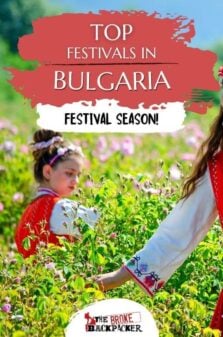 Festivals in Bulgaria Pinterest Image