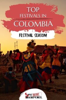 Festivals in Colombia Pinterest Image