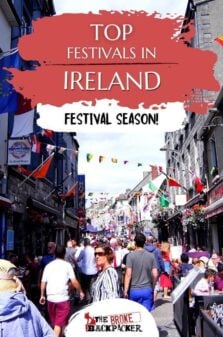 Festivals in Ireland Pinterest Image