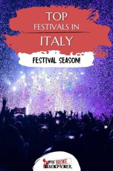 Festivals in Italy Pinterest Image