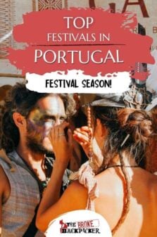 Festivals in Portugal Pinterest Image