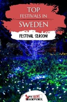 Festivals in Sweden Pinterest Image