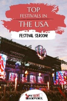 Festivals in the USA Pinterest Image