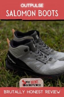 Salomon Outpulse Boots Review Pinterest Image