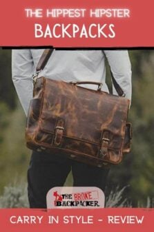 Best Hipster Backpacks Pinterest Image