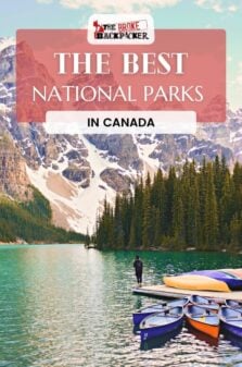 National Parks in Canada Pinterest Image
