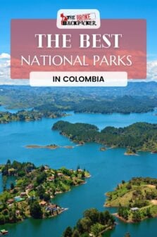 National Parks in Colombia Pinterest Image