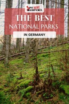 National Parks in Germany Pinterest Image