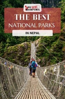 National Parks in Nepal Pinterest Image