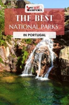 National Parks in Portugal Pinterest Image